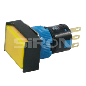 SiRON H001(S)/H003(S) Series Φ16 زر إعادة الضبط الذاتي/القفل الذاتي 