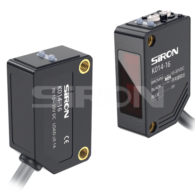 Sensor fotoel&eacute;ctrico serie SiRON C K014-16 ～ K014-17 Luz roja IP65