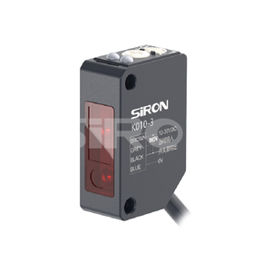 جهاز استشعار الليزر العالمي من سلسلة SiRON K010-3، انعكاس منتشر IP67 
