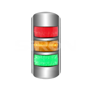 Lampu Peringatan Terpasang di Dinding Seri SiRON D183-A