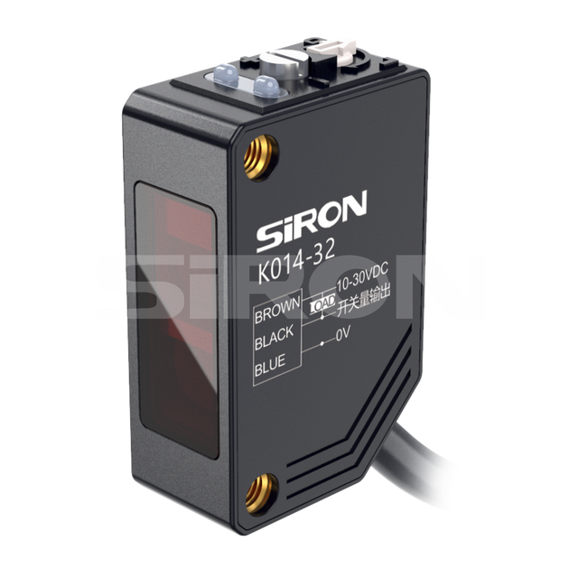 Tipo con supresi&oacute;n de fondo del sensor fotoel&eacute;ctrico serie SiRON K014-31 ～ K014-34