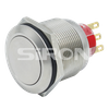 Tombol Logam Baja Tahan Karat Seri SiRON H066/67 Φ25 IP65