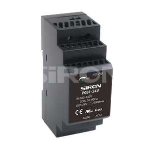 SiRON P081 serijos 30W bėgio tipo perjungimo maitinimo šaltinis