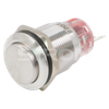 SiRON H062/63 serijos Φ19 IP65 nerūdijančio plieno metalinis mygtukas