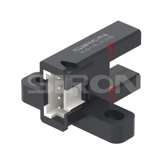 SiRON K018-A -sarjan ura-anturin pistoketyyppi 6 mm raon leveys